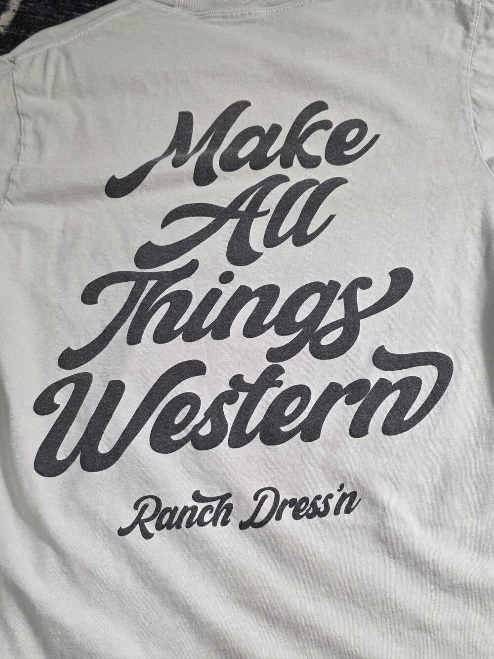 Ranch Dress'n Tee Size Small